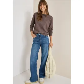 Cecil Softer Rundhals Pullover - Braun