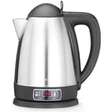 HENDI Wasserkocher, kabellos mit Temperaturregelung, 1,8L, 230V, 1800W, 225x168x(H)288mm, Polypropylen, Edelstahl