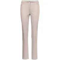 GOLDNER Baumwollhose mit Dehnbund Stoffhose grau 44