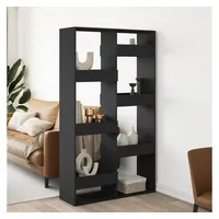 vidaXL Bücherregal Raumteiler 100 x 33 x 175 cm Schwarz