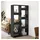 vidaXL Bücherregal Raumteiler 100 x 33 x 175 cm Schwarz