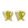 donkey Kerzenhalter Banana Romance Dolomite Gelb