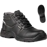 COVERGUARD - Schwarze, knöchelhohe Sicherheitsschuhe Agate II S3 Src Schwarz