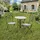 Garden Pleasure Pinatubo Gartentisch Ø 60 x 71 cm Bronze