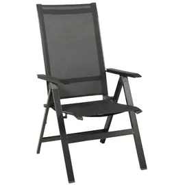 ACAMP Urban Set 5-tlg. Tisch Extensio Fix 180 cm anthrazit klappbar 50013