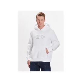 Tommy Hilfiger Sweatshirt Curve Logo MW0MW30013 Weiß Regular Fit XL
