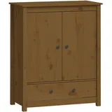 vidaXL Highboard 83 x 41,5 x 100 cm Honigbraun