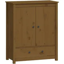 vidaXL Highboard 83 x 41,5 x 100 cm Honigbraun