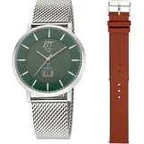 ETT Eco Tech Time Atacama Solar Funkuhr 40mm 5ATM