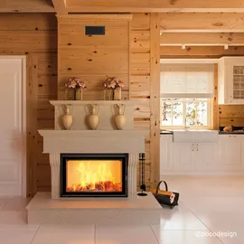 Kratki Lucy 14 Kamineinsatz Stahl Schwarz