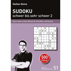 SUDOKU - schwer bis sehr schwer 2