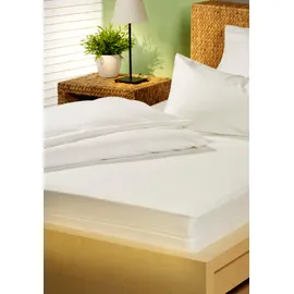 Setex Antiallergen Kissen-Schonbezug, 80x80 cm, Evolon-Vlies, Weiß