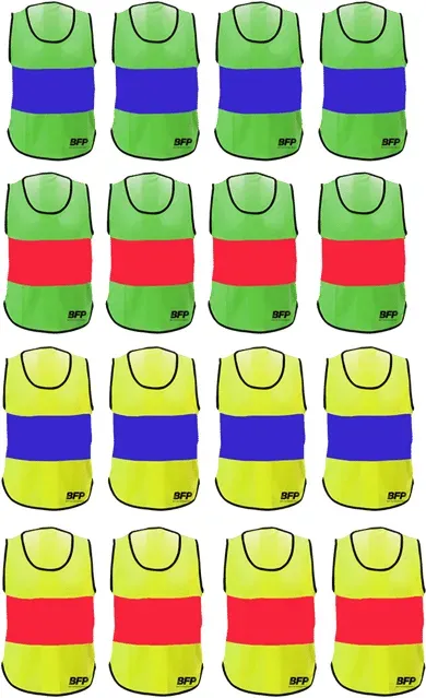 BFP Trainingsleibchen TEAMWECHSEL 16er Set Senior