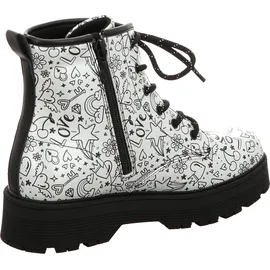 SKECHERS Gravlen Hi Doodle Down Stiefel Silber 32