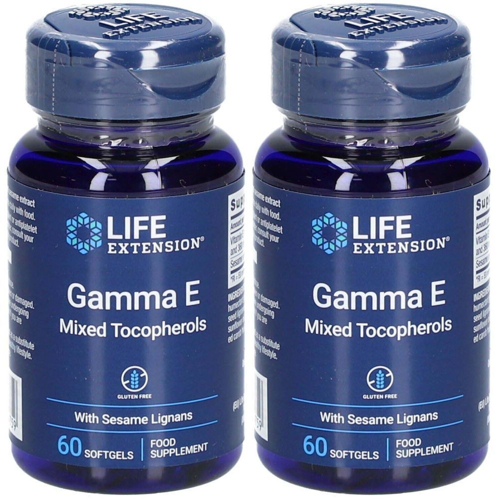 Life Extension® Gamma E Gemischte Tocopherole