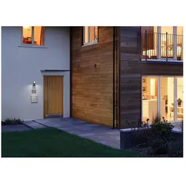 LEDVANCE Außenleuchte Aluminium 168,0 mm x 100,0 mm x 273,0 mm inkl. Bewegungsmelder dunkelgrau