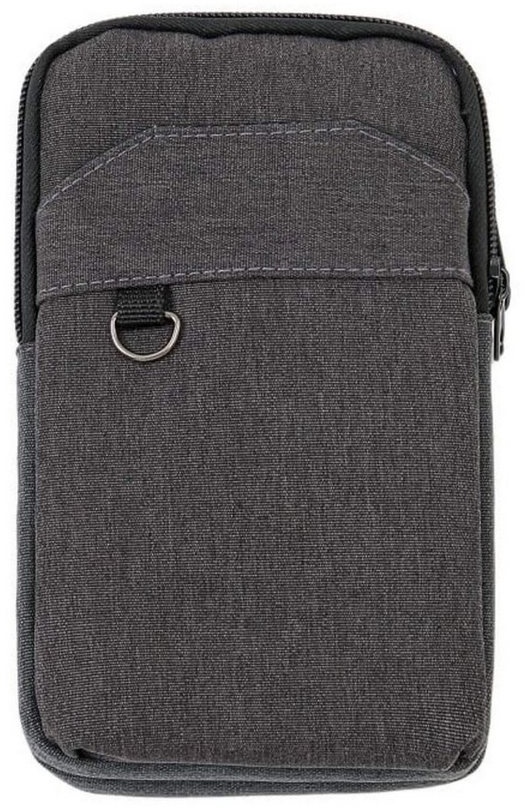 Leoberg Umhängetasche, Smartphone Outdoor-Tasche - Handytasche Gürteltasche diverse Designs grau
