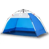 vidaXL Strandzelt 2 Personen Azurblau Quick Release Wasserdicht