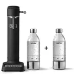 Aarke Carbonator 3 matte black + 2x PET-Flaschen