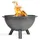 Cook King Feuerschale KONGO Ø 85 cm Schwarz