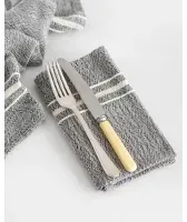 Barrydale Hand Weavers Serviette CHARCOAL