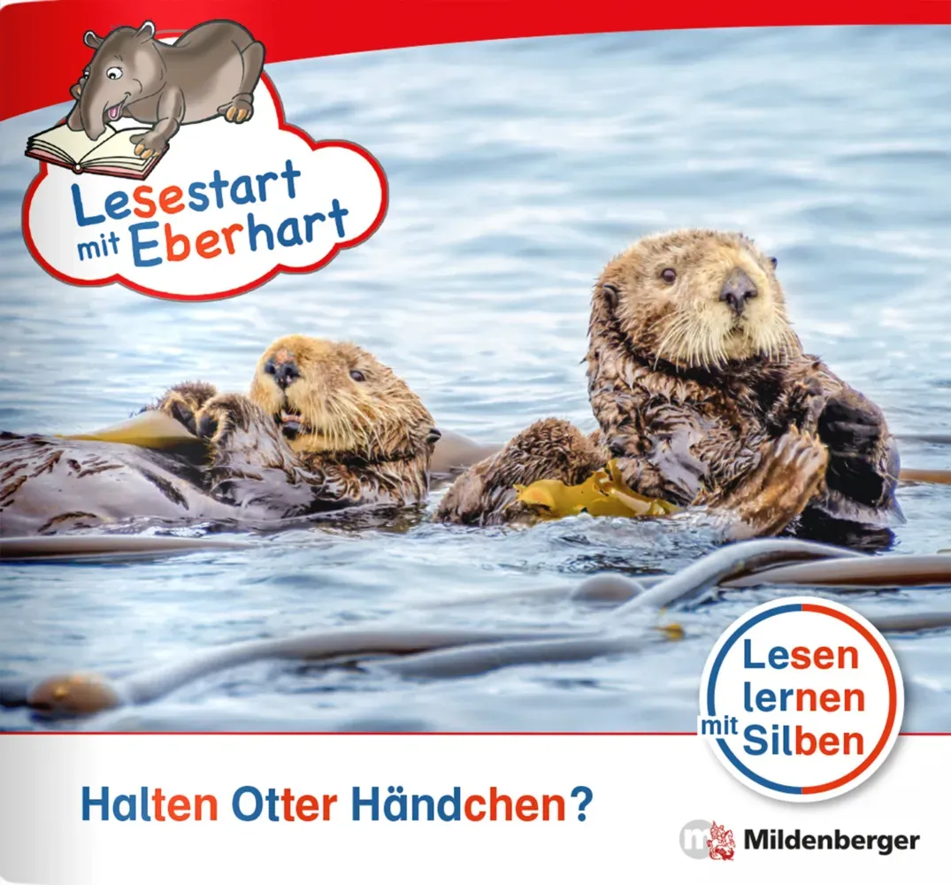 Lesestart Mit Eberhart: Halten Otter Händchen? - Stefanie Drecktrah  Nicole Brandau  Geheftet