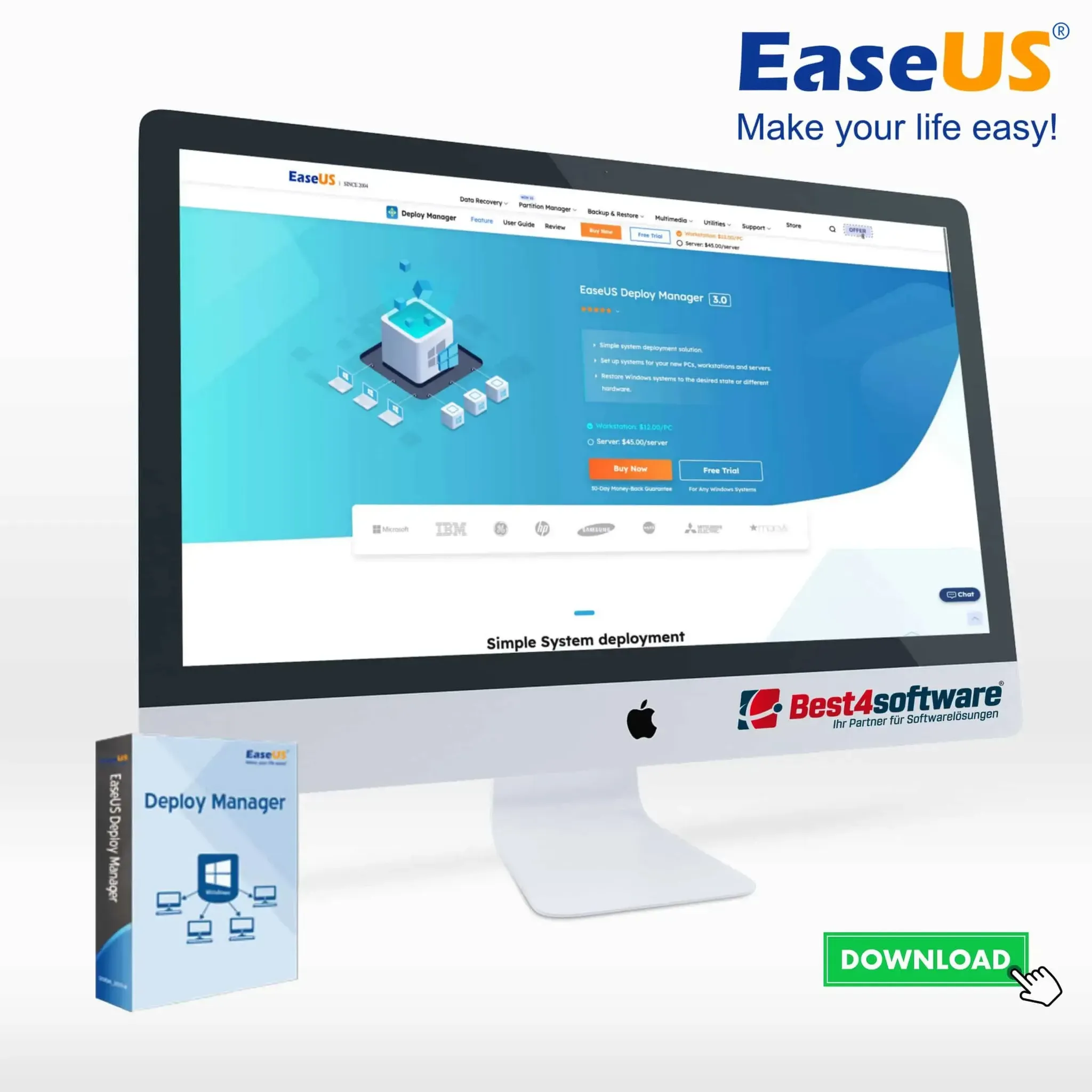 EaseUS Deploy Manager Server