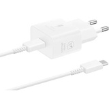 Samsung EP-T2510XWEGEU-B Handy Ladegerät USB-C® mit Schnellladefunktion 25W Weiß