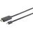 S-Conn Mini DisplayPort 1.2 auf HDMI Adapterkabel 2 m Schwarz