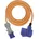 1167650310 Strom Camping-CEE-Verlängerungskabel Blau Schwarz Grau Orange 10 m H07RN-F 3G 2 5 mm2