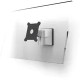 Durable Monitor Wandhalterung, 360° drehbar, neigbar, für VESA Bildschirme 21-27", silber,