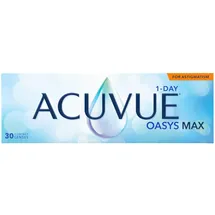 Acuvue OASYS Max 1-Day for Astigmatism – 30 Tageskontaktlinsen mit -3.75 dpt, Cyl -1.25, Ach 110 & BC 8.5