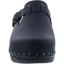 Berkemann Riemen-Toeffler Clogs Schwarz - Gr.: 40,5