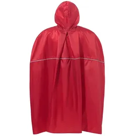 Vaude Regenponcho Grody Rot 158
