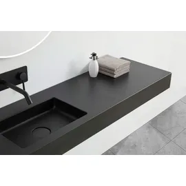 Bernstein Wandwaschbecken 141 x 45 cm