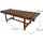 Relaxdays Gartenbank 35 x 110 x 38 cm Geflammt