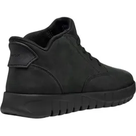 GEOX FLEXTRIDE Plus B Chelsea Boot, Black, 43 EU