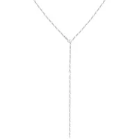 Elli Y-Kette Figaro Basic Trend Verstellbar 925 Silber«, silberfarben