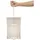 NEW GARDEN Mykonos 1-flg. LED 40 cm rund/beige