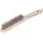 LESSMANN® Lessmann Handdrahtbürste rostfrei gewellt 0,35mm 3-reihig