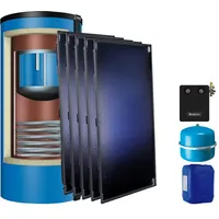Buderus Logaplus Paket S90 Flachkollektor 0 W inkl. P750SB-C Pufferspeicher