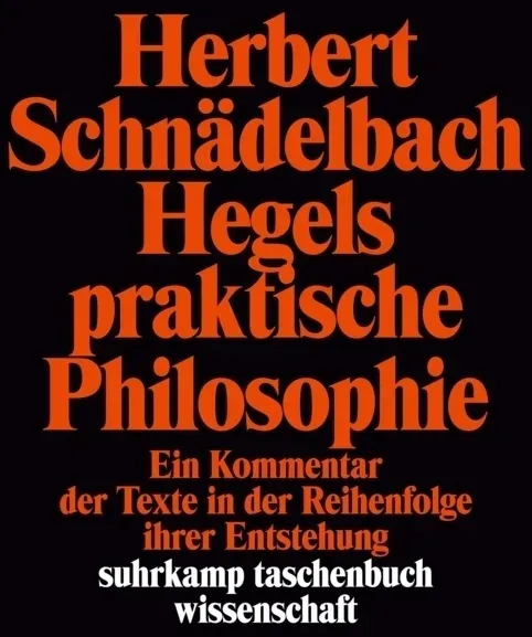 Hegels Philosophie - Kommentare Zu Den Hauptwerken. 3 Bände - Herbert Schnädelbach  Taschenbuch