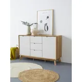 andas Sideboard »Pandrup«, weiß