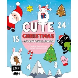 Mein Kawaii-Adventskalender-Buch: Cute Christmas