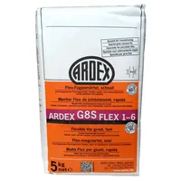 Ardex Flex-Fugenmörtel 1-6 mm 5 kg hellgrau