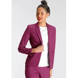 Kurzblazer, in Trendfarben, Gr. 38, beere, , 73470139-38