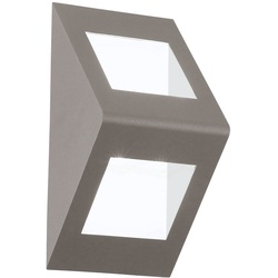 19 Watt LED Außen Leuchte Haus Wand Beleuchtung Hof Up Down Strahler Eglo 91096
