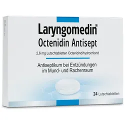 Laryngomedin Octenidin Antisept Lutschtabletten 24 St