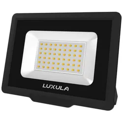 LUXULA LED-Fluter, EEK: F, 50W, 5000lm, 4000K, schwarz