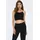 Only ONLVICKY LACE SEAML 2-PACK CROPPED TOP Schwarz S